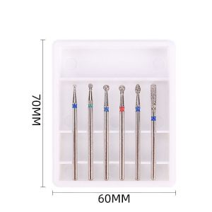 [COD] Nail Bits Drill Bits Grinding Head Mesin Manicure Kuku Mesin Drill Kuku Bits Remover Bits Drill Nail Drill Machine