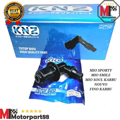 CANGKLONG KNZ COP TUTUP BUSI MOTOR MIO SPORTY SMILE NOUVO FINO KARBU