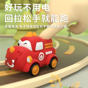 Baby Durable Soft Rubber Friction Car