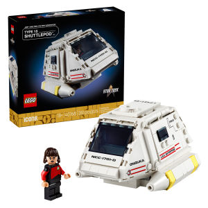 [BrickStory] Icons Star Trek: Type-15 Shuttlepod (40768)(261 Pieces)(Y2025 Exclusive Set)