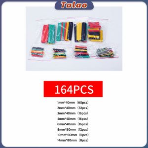 Talao Heat Shrink Tubing Insulation Shrinkable Tube 2:1 Sleeve Kit Electrical Connection Electrical Wire Wrap