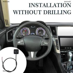 wucuuk 1ชิ้นปุ่มกดเปิดปิดชั่วขณะสวิตช์พลาสติกสีดำ12V 24V ปุ่มเตือนรถ DIY ไฟฉายติดพื้นผิวสวิตช์ปุ่มขนาดเล็ก