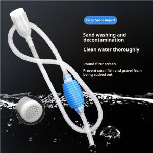 🐠🦐【READY-STOCK】Aquarium Water Changer Vacuum Water Change Gravel Cleaner Siphon Pump Suction Cleaningpenyedut air 鱼缸换水器