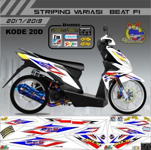 Striping Beat Stiker Beat Kode 20
