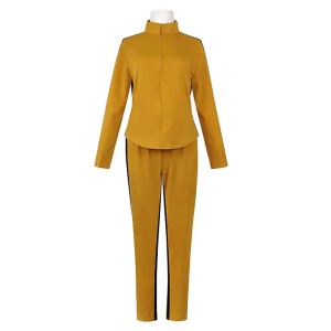 Sweet   Kill Bill COS Dress the bride Kill Bill Yellow Suit Cosplay Halloween Costume