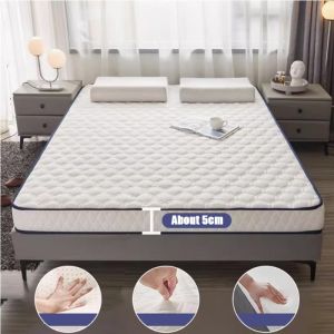 CASA Thickness 5CM/8CM Latex composite sponge mattress Tilam Single/ Queen/King Tatami Foldable Mattress Thick Mattress Topper