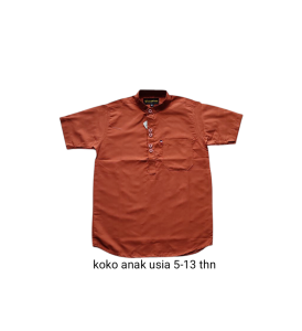 TERBARU Baju Koko Kurta  Anak Laki-laki -Baju Atasan Muslim Anak Laki-laki usia 5-13 tahun