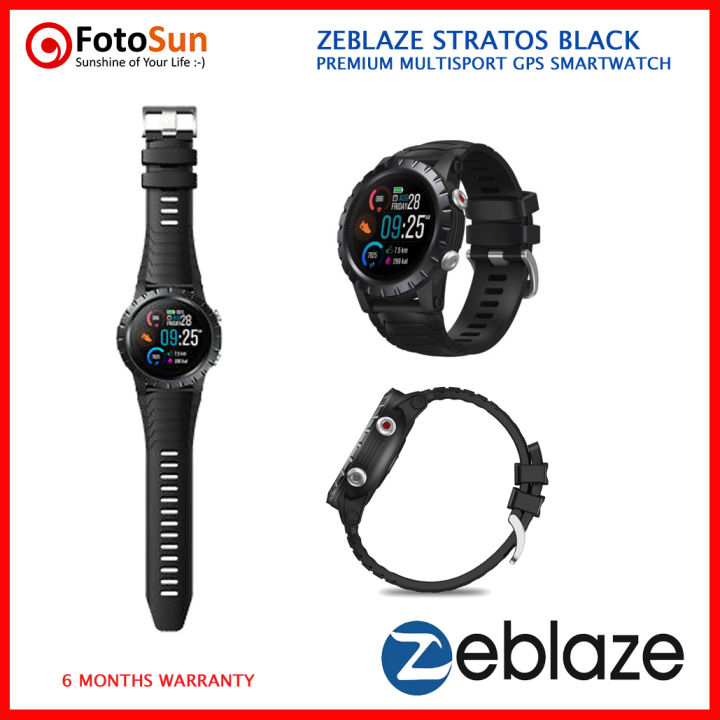 Zeblaze Stratos GPS Watch Builtin 4Satellite/3Modes GPS Heart/SpO2