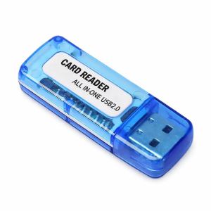 Đầu Đọc Thẻ Nhớ Đa Năng Card Reader USB 2.0 All In One - Hỗ Trợ SD MMC TF Micro SD Mini SD M2
