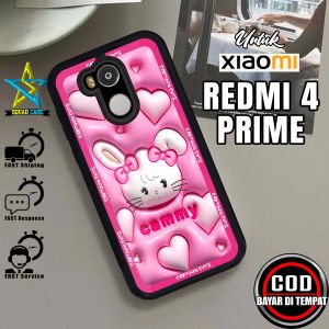 Case Premium Compatible For REDMI 4 PRIME motif KTN Casing Softcase Glossy Anti Jamur