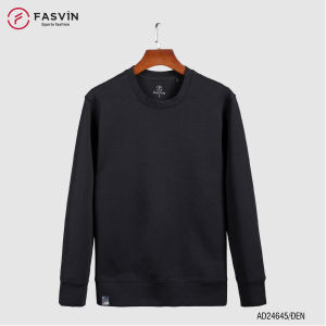 Áo Nỉ Xốp Nam Fasvin AD24645.HN chất thể thao mềm mại co giãn thoải mái ấm áp.