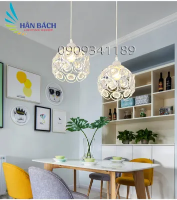 [HCM]Đèn thả pha lêđèn thả bàn ăn hiện đại sang trong mà giá rẻ