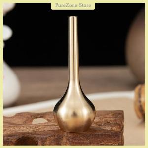 [PureZone] Mini Pure copper vase decor living room Antique vase unique flower vase
