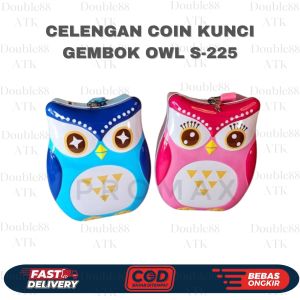 Celengan Koin Burung Owl S225