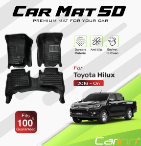 Carinn Karpet 5D Hilux/Triton Double Cabin 2016-2023