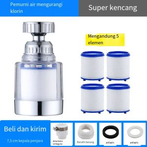 Penyaring Air Kran Praktis Dan Efektif Menjamin Air Bersih Dan Sehat Untuk Keluarga Dapat Dicuci Dan Digunakan Berkali-Kali