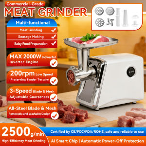 Multifunctional Electric Meat Grinder Mincer Sausage Stuffer Vegetable Cutter Food Chopper 多功能绞肉 切菜机