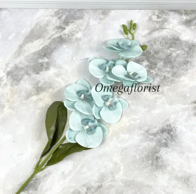 Artificial Bunga Anggrek Orchid Palsu Artifisial Dekorasi Hiasan Pernikahan Pelaminan