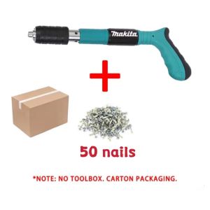 MAKITA Nail Gun Manual Power Tools Cordless Nail Shooter with Free Nails For Concrete Rivet Tool Nail Punch Gun