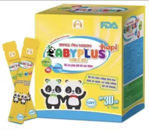 Baby Plus - Siro Ăn Ngon - Giúp bé ăn ngủ ngon và phát triển chiều cao cân nặng