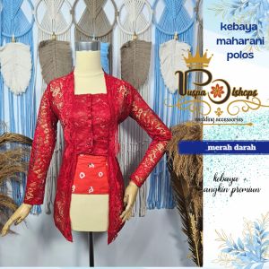 kebaya kutu baru modern plus angkin kebaya maharani polos kebaya modern kebaya wisuda kebaya lamaran