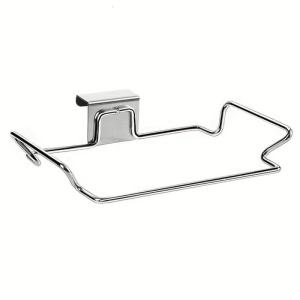 Innovative Kitchen Garbage Bag Holder Convenient Cabinet Door Garbage Bag Holder Sturdy Storage Rack for Small Spaces