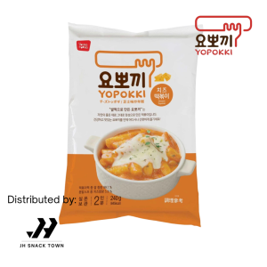 Yopokki 120g Pack Teokpokki Cheese / Sweet & Spicy / Rosé