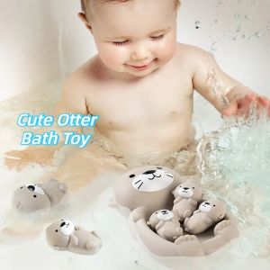 ZEEMIN Bath Toys for Toddlers Baby Bath 6 12 Months Floating Bathtub Squeaky Rubber Animals Pool Bathtub Float Toy for Kids Water Game