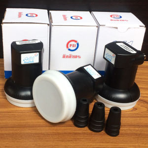 PSI OK1 LNB KU-Universal หัวรับสัญญานดาวเทียม หัวจานดาวเทียม แก้ปัญหาจานทึบดูไม่ได้
