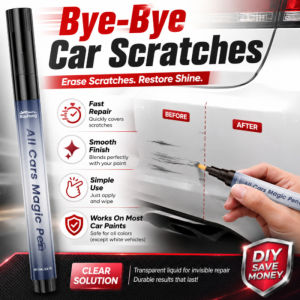 Scratch Pen Car Paint Touch Up Pen Car Scratch Remover Quick Color Match Auto Body Scratch Repair Tool Kit Car Polishing