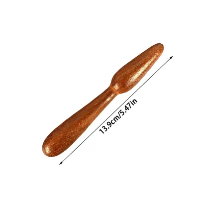 CANGMOTION Mini Acupoint Massage Stick Round Head Wooden Body Massage Stick Foot Reflexology Massager for Relieve Physical Fatigue