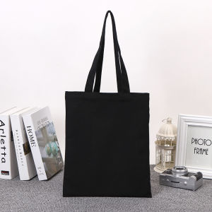 Canvas Tote Bag Plain Flat Design 35cmx45cm  Fashionable Flannel Plain Tote Bag