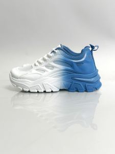 【Westlink】Two Color Plain Rubber Shoes For Women Light Sports Sneakers Korean Trendy Style