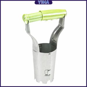 Yiha อุปกรณ์ย้ายต้นกล้า เครื่องหยอดเมล็ด เจาะดินแข็งได้ เครื่องมือขุดหลุมดินอัตโนมัติ Gardening Tools