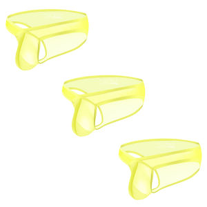 CMENIN ADANNU 3Pcs Popular Nylon Jockstrap Underwear Man Brief Hip Raise Innerwear Mens Panties Briefs Men Underpants Top AD708