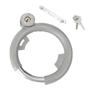 Steel Round Bike Lock Anti Theft Tubular Key Lock Security For Mountain Road Bicycle
