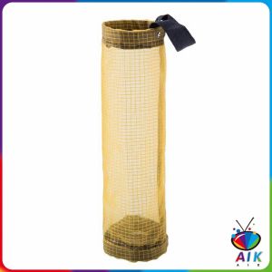 AIK ที่เก็บถุงพลาสติก แบบตะข่ายแขวนผนัง garbage bag storage