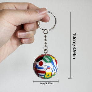 2026 World Cup Soccer Keychain Pendant for Fans in the US Canada and Mexico - Souvenir and Accessory Products