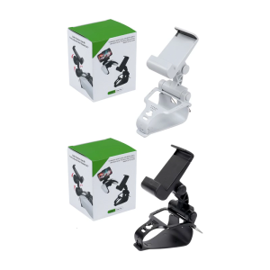Small Universal Phone Clip Adjustable Stretch Design & Metal Support Base Suitable for Game Consoles 4 5 Controllers