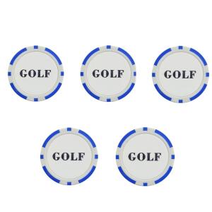 Mịn phụ kiện Golf nhựa đánh dấu sân golf Essential đánh dấu bóng cho giải đấu chơi thực hành