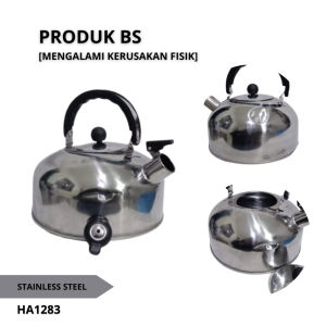 Teko Bunyi Stainless Steel Whistling Kettle Warna Cerah Teko Air Stainless Steel Peluit Warna-warni