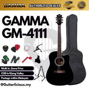 Gamma GM-4111 Dreadnought 41 inch Acoustic Guitar with Cutaway ( GM4111 / GM 4111 )
