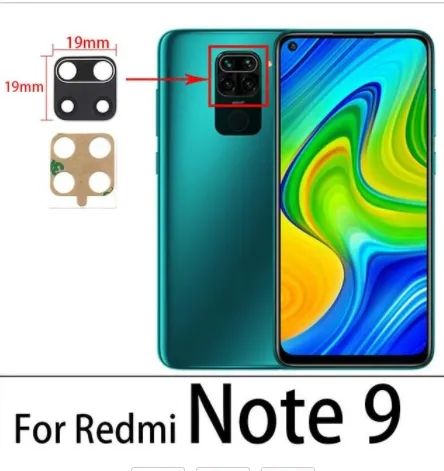 For Xiaomi Redmi Note 9s Pro 4G 5G Back Rear Camera Glass