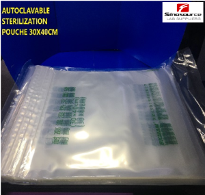 AUTOCLAVABLE STERILIZATION POUCHES PP 100PCS/PACK LABOPETTE