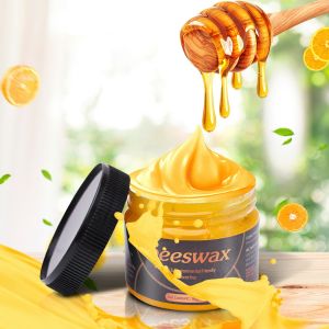 C57 Sáp Ong Đánh Bóng Đồ Gỗ Sàn Gỗ  Beeswax 80gr - Làm mới Phục hồi màu gỗ vết xước bàn ghế tủ cửa gỗ CINDY