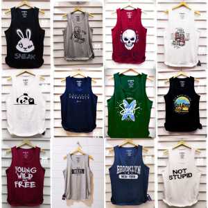 Paket Hemat 3 Pcs Kaos Singlet Premium Ukuran L Dan Xl Termurah Terbaru