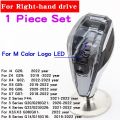 RHD Crystal Gear Shift Knob for BMW Shifter 4 5 6 7 8 Series X5 G05 F10 F30 G30 Handle Lever idrive. 