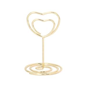 10Pcs 1.9Inch Table Number Holders Iron Wire Place Card Holders Name Card Stand Picture Memos Clip for Wedding Birthday