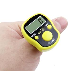 Tính di động kỹ thuật số ngón tay quầy với màn hình LED cho đan khâu kiểm đếm hàng tồn kho điểm trackings thiết kế tiện dụng