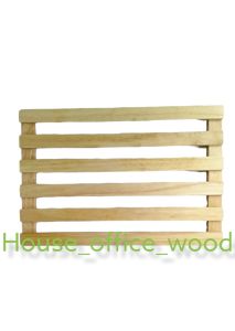 Đế gỗ tản nhiệt để Laptop/ Giá đỡ bằng gỗ làm mát máy tính KT Rộng 23 x dài 34 x cao 2cm